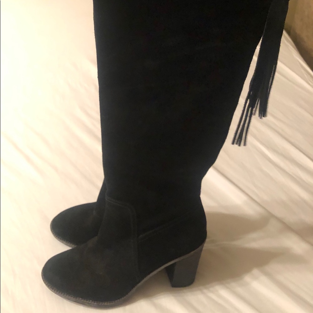 Women’s Franco Sarto Over the Knee Suede Boots